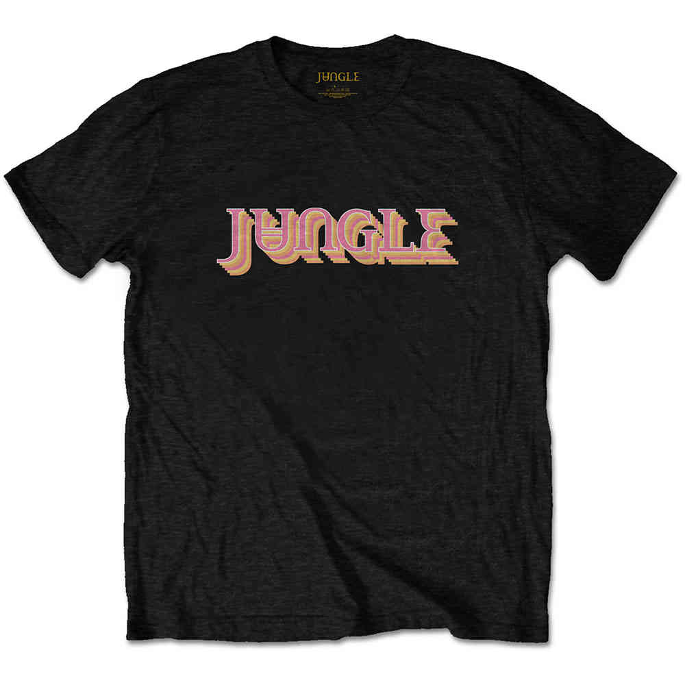 Jungle - Colour Logo Tshirt Homme - Noir